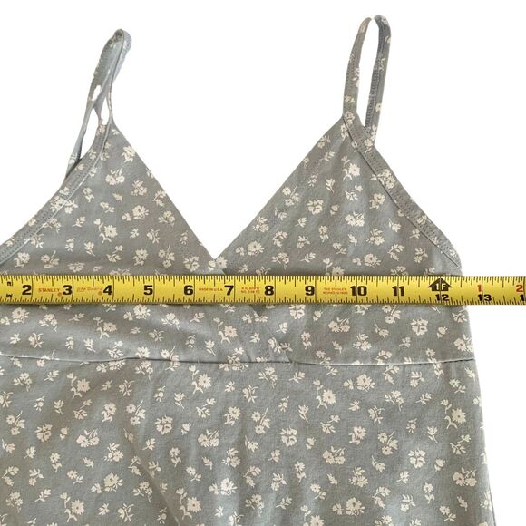 Brandy Melville Blue Floral Mini Dress One Size - Picture 6 of 8
